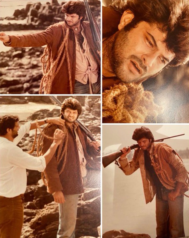 Anil Kapoor attempts to channel his inner Clint Eastwood and fails in this throwback photo 