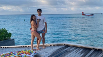 Bikini clad Sara Ali Khan poses with brother Ibrahim Ali Khan