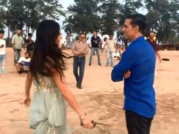 Watch: Akshay Kumar disapproves Katrina Kaif’s failed attempt at after shoot games