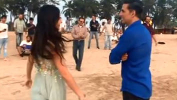 Watch: Akshay Kumar disapproves Katrina Kaif’s failed attempt at after shoot games