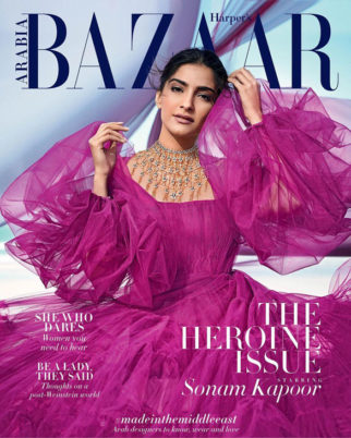 Sonam Kapoor Ahuja On The Cover Of Harper's Bazaar