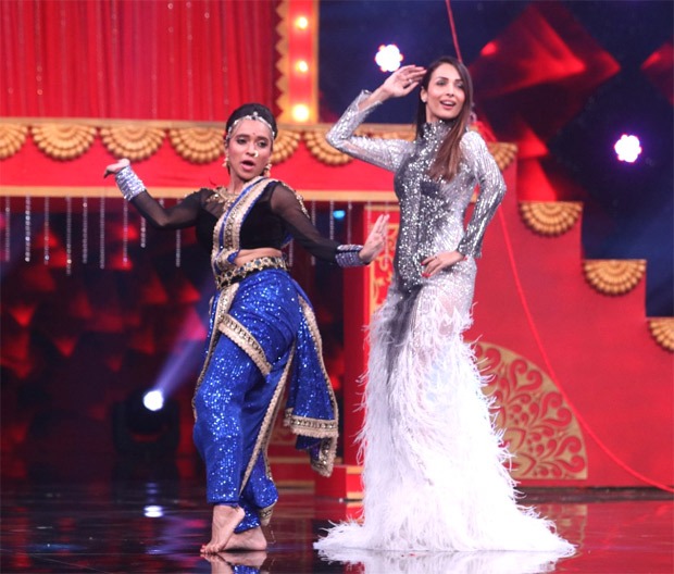 Malaika Arora shakes a leg on Katrina Kaif's song 'Kamli' with a contestant on India's Best Dancer