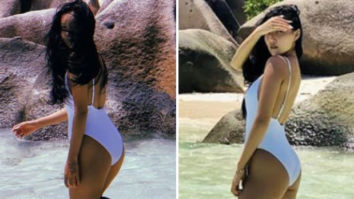 Mamamoo’s Hwasa sets the temperature soaring in a white swimsuit