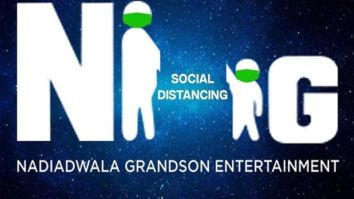 Nadiadwala Grandson Entertainment alter their iconic logo to promote social distancing