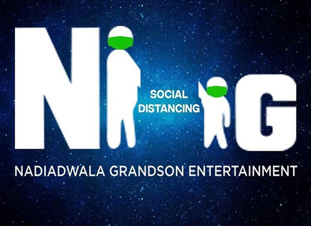 Nadiadwala Grandson Entertainment alter their iconic logo promote social distancing