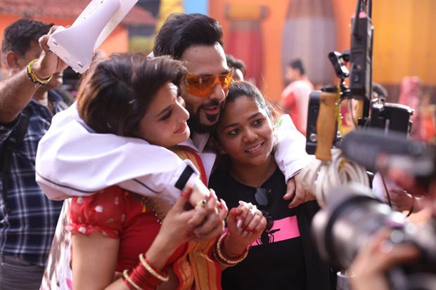 PHOTOS: Jacqueline Fernandez and Badshah come together for a music video titled 'Genda Phool'