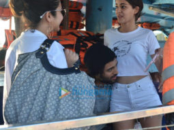 Photos: Ananya Panday and Vijay Deverakonda snapped at Versova jetty