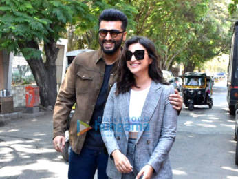 Photos: Arjun Kapoor and Parineeti Chopra snapped during Sandeep Aur Pinky Faraar promotions
