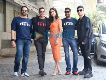 Photos: Celebs grace the trailer launch of the film Sooryavanshi