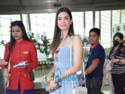 Photos: Saiee Manjrekar and Diana Penty snapped at the airport