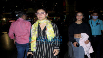 Photos: Kajol snapped with daughter Nysa Devgn at the airport