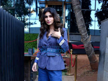 Photos: Mouni Roy snapped during Holi Mein Rangeele song press conference