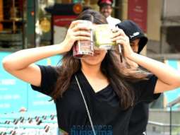 Photos: Rhea Chakraborty spotted at Foodhall in Bandra