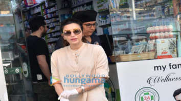 Photos: Shama Sikander snapped at a medical shop