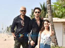 Photos: Tiger Shroff, Shraddha Kapoor and Riteish Deshmukh snapped during Baaghi 3 promotions