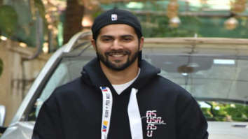 Photos: Varun Dhawan snapped at a dubbing studio in Juhu