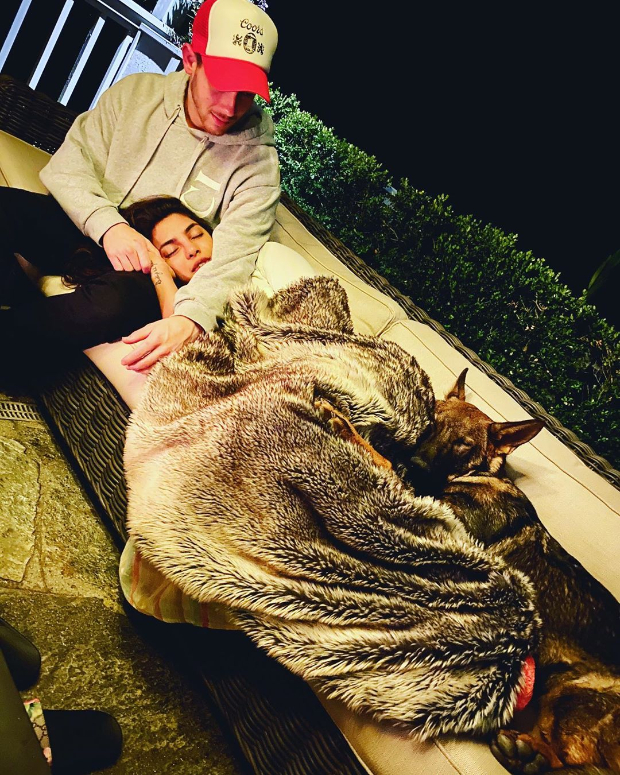 Priyanka Chopra takes a nap on Nick Jonas' lap on day 11 of self-quarantine amid Coronavirus outbreak 