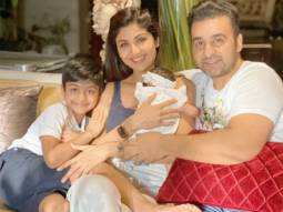 Shilpa Shetty shares new family photo as daughter Samisha turns 40 days old