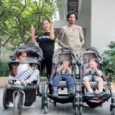 Watch: Sunny Leone and husband Daniel Weber put up a live dance performance to entertain their little ones