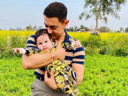 Aamir Khan poses with Gippy Grewal’s son Gurbaaz and the pictures are adorable