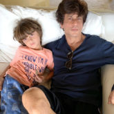 There's no greater joy than seeing your child grow and being a part of all their innocent antics! Shah Rukh Khan, who is a doting father of three, keeps sharing adorable moments with the children. Since both Aryan Khan and Suhana Khan are studying abroad now, youngest child AbRam rules his dad's Instagram these days! AbRam decided to paint a happy picture of himself and his daddy, and what came out was beyond adorable. The drawing, apart from two smiling creatures, has a handful of heart signs painted, and "AbRam and papa' written'. He also thinks his papa looks better than him in the drawing! The actor took to Instagram to share it with us. "Being a father (3x) has been, my greatest source of pride, humility, inspiration & even achievement. It has taught me to choose innocent honesty over smarts....in every aspect of life. My lil one told me I look better than him in his drawing cos I am smiling without a reason....," he wrote. The little one has certainly learned one easy secret to happiness already! Some days back, AbRam also won a medal in Martial Arts, and the proud father shared a photo on Instagram, saying his children had more awards than him! On the workfront, SRK is yet to announce his next film but we hear he might make a comeback with a film by Rajkumar Hirani