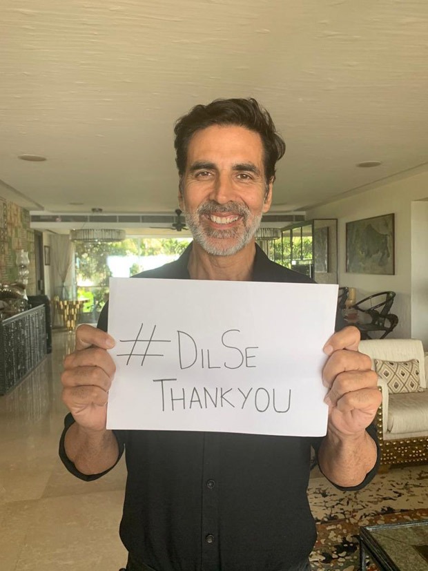 Akshay Kumar thanks the army, Mumbai Police and all essential workers tirelessly working day and night amid coronavirus pandemic