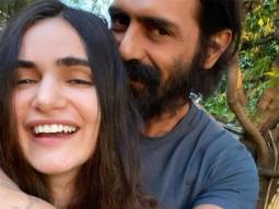 Arjun Rampal, girlfriend Gabriella Demetriades and son Arik secure in Karjat amid lockdown