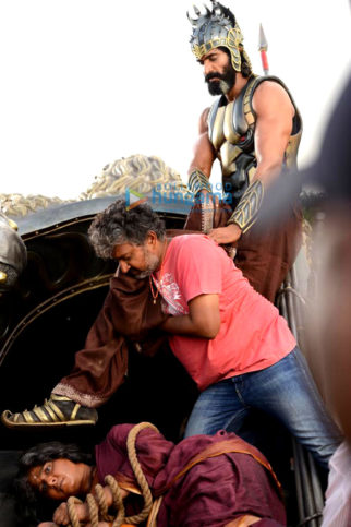 On The Sets from the movie Baahubali 2 – The Conclusion