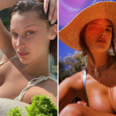 Bikini clad supermodels Bella Hadid and Alessandra Ambrosio soak in the sun amid self-quarantine period