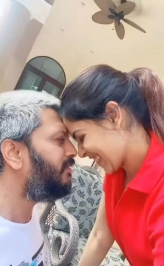 Madhuri Dixit reacts to Riteish Deshmukh and Genelia D’Souza romance-filled ‘Saajan’ video amid quarantine