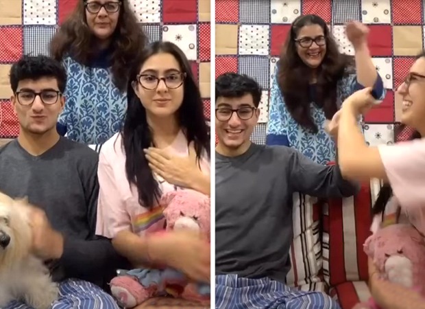 Sara Ali Khan, Ibrahim Ali Khan and Amrita Singh make hilarious revelations in viral TikTok challenge 