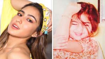 Sara Ali Khan shares a NOW and THEN picture; says she has been the same since childhood
