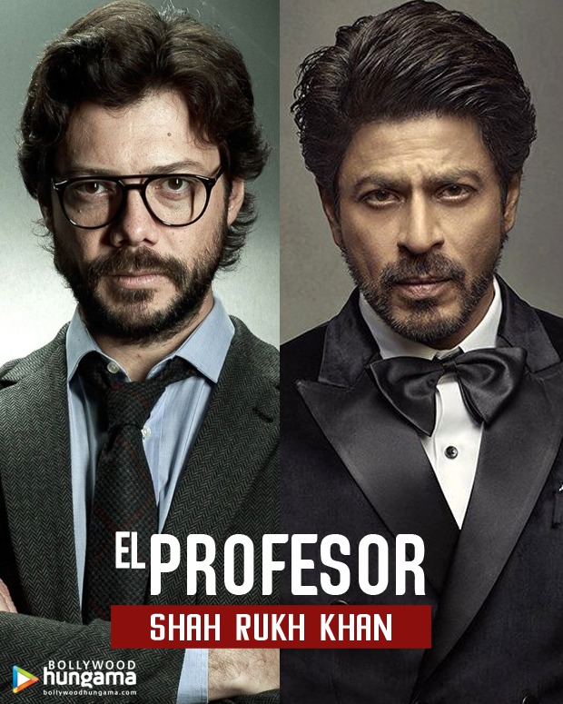From Shah Rukh Khan to Alia Bhatt, here's the dream cast of Money Heist if remade in Bollywood From Shah Rukh Khan to Alia Bhatt, here's the dream cast of Money Heist if remade in Bollywood