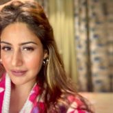 Surbhi Chandna pulls off the perfect glittery eye makeup as she dresses up for nothing!