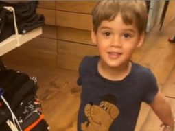 Watch: Karan Johar’s son Yash tries to get into a bag for Shah Rukh Khan