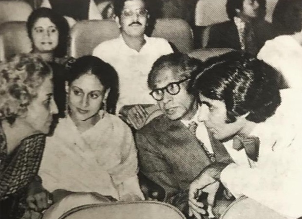 Amitabh Bachchan shares an unseen family picture from the premiere of Sholay; says they watched the film till 3 am