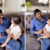 Chiranjeevi spends time with granddaughter listening to her favourite song; watch video