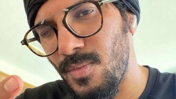 Dulquer Salmaan gets papped by wife Amal as he clicks his post-workout selfie