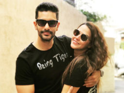 Watch: Angad Bedi wants to chat with fans but Neha Dhupia is worried about the Rajma!