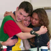 13 Reasons Why cast Dylan Minnette, Brandon Flynn, Alisha Boe left in tears in BTS footage from table read of final season