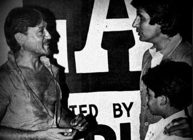 Abhishek Bachchan shares a throwback picture with Amitabh Bachchan and Jackie Shroff, says he still looks up to them