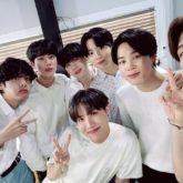 BTS poses for a group selfie and it's their first OT7 photo in a while