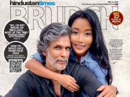 Milind Soman and Ankita Konwar on the cover of Brunch, May 2020
