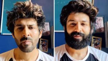 Kartik Aaryan shaves off his quarantine beard as his mom becomes the narrator