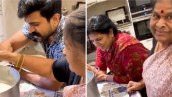 Ram Charan learns how to make butter at home with the help of his grandmother’s recipe