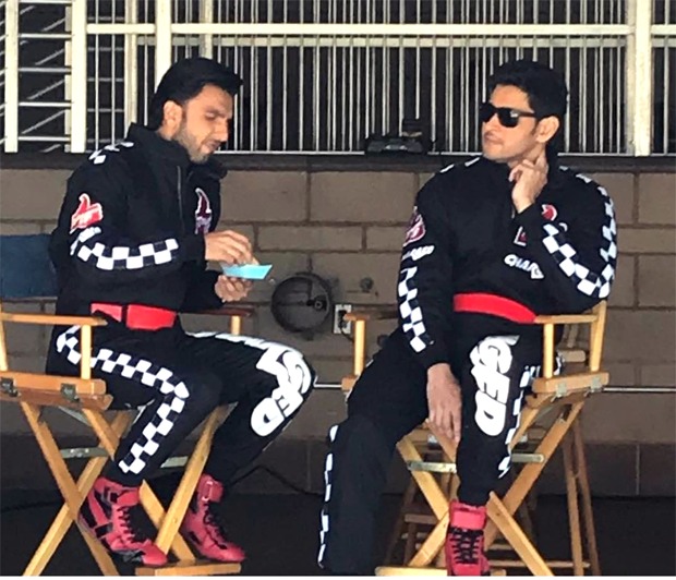 Ranveer Singh's old ad pictures with Telugu superstar Mahesh Babu go viral Ranveer Singh's old ad pictures with Telugu superstar Mahesh Babu go viral