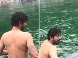 Irrfan Khan’s son Babil shares an unseen video of his father enjoying a dip in ice-cold water