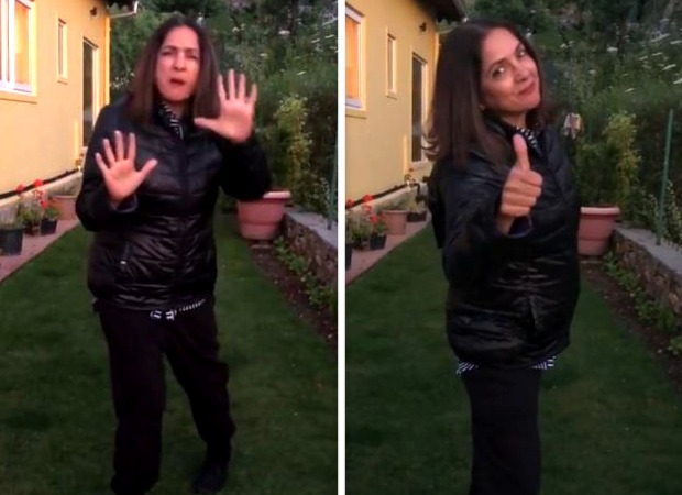 Neena Gupta shares a dramatic video of herself thanking her five lakh followers on Instagram; Watch