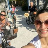 Throwback: Alia Bhatt captures a sun-kissed family selfie as she goes cycling with Mahesh Bhatt, Soni Razdan and Shaheen Bhatt