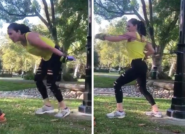 Watch: Preity Zinta shows what jugaad looks like in her latest work out video 